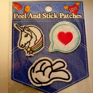 3 pack CREATIVE FUN PEEL AND STICK PATCHES